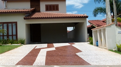 Pedra Mosaico Português Vermelho Rampa